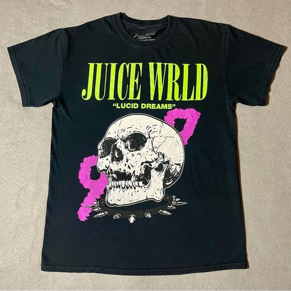 Juice Wrld 999 "Lucid Dreams" Men’s T-Shirt Size Medium - Picture 1 of 6